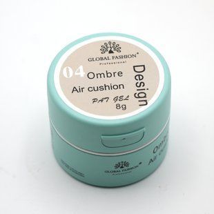 Global Fashion Air Cushion Ombre, 04, 8 г &mdash; гель-фарба кушон для дизайну нігтів