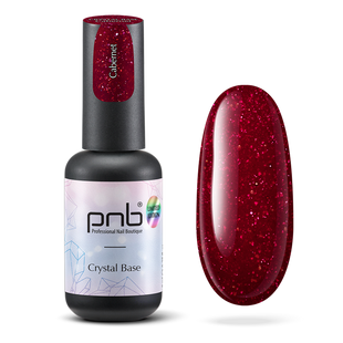 PNB Crystal Base, Cabernet, 8 мл &mdash; світловідбивна база для гель-лаку
