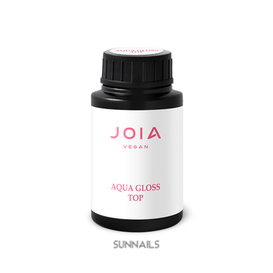 JOIA vegan Top Aqua Gloss, 30 мл — топ глянцевий без липкого шару