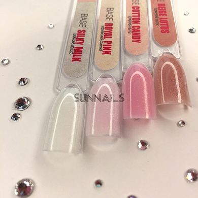 Nails Molekula Base, Cotton Candy, ML1220, 12 мл &mdash; база для гель-лаку перлинна, цукрова вата