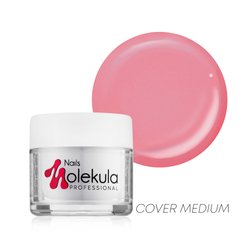 Nails Molekula Gel, 09, Cover Medium,50 мл — гель для нарощення нігтів, бежево-червоний