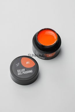 Siller gel polish, Gel Pudding, 04, 5 мл &mdash; твердий гель-лак для нігтів