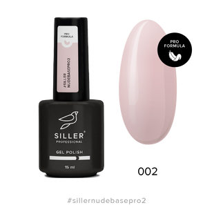Siller Nude Pro Base, 02, 15 мл &mdash; нюдова база для гель-лаку