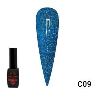 Global Fashion Disco gel polish, C09, 8 мл &mdash; гель-лак для нігтів світловідбивний