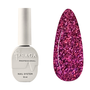 SAGA Professional Space Cat gel polish, 02, 9 мл &mdash; гель-лак з ефектом котяче око, 10 мл