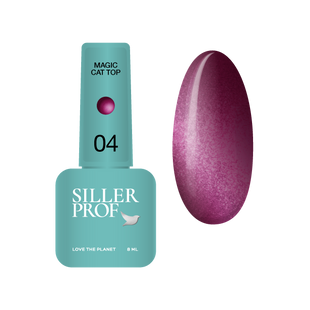 Siller Magic Cat Top, 04, 8 мл &mdash; топ для гель-лаку
