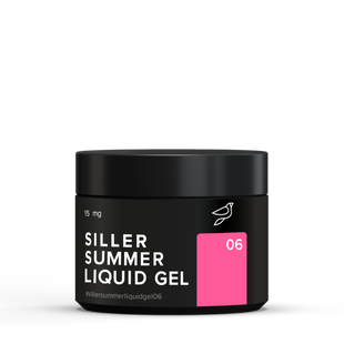 Siller Summer Liquid Gel, 06, 15 мл &mdash; гель для нарощення нігтів в банці
