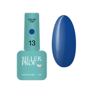 Siller Color Top, 13, 8 мл &mdash; кольоровий топ для гель-лаку