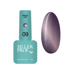 Siller Magic Cat Gel Polish, 09, 8 мл &mdash; гель-лак для нігтів з ефектом котяче око