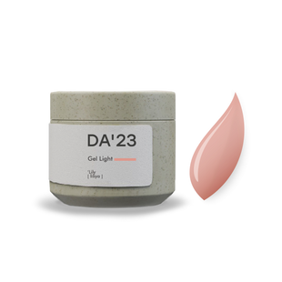DA&rsquo;23 Gel Light &lsquo;Lily [liliya], 15 мл &mdash; гель для укріплення нігтів, лілія