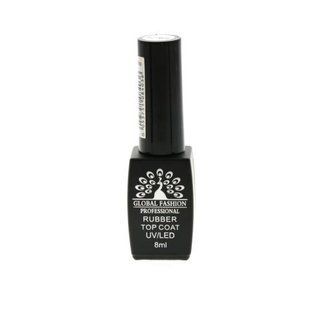 Global Fashion Black Elite Top, 8 мл &mdash; каучуковий топ для гель-лаку