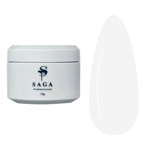 SAGA Professional Builder Pastel Color 01, 15 мл &mdash; гель для нарощення