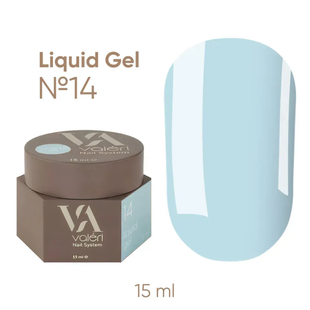 NEW Valeri Liquid Gel 14, 15 мл &mdash; рідкий гель для укріплення нігтів