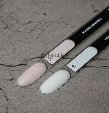 NAILSOFTHEDAY Polygel, White &mdash; полігель дрібнозернистий, 30 мг