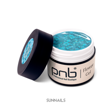 PNB Flower Gel, Lagurus Aura, 5 мл — гель із сухоцвітами, аура лагурусу