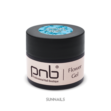 PNB Flower Gel, Lagurus Aura, 5 мл — гель із сухоцвітами, аура лагурусу