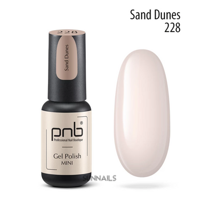 PNB mini gel polish, 228, 4 мл — гель-лак для нігтів