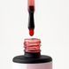 Nails Molekula Glass Top no sticky, GС202, 12 мл &mdash; вітражний топ для гель-лаку, червоний