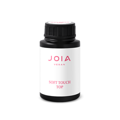 JOIA vegan Top Soft Touch, 30 мл — матовий топ для гель-лаку без липкого шару