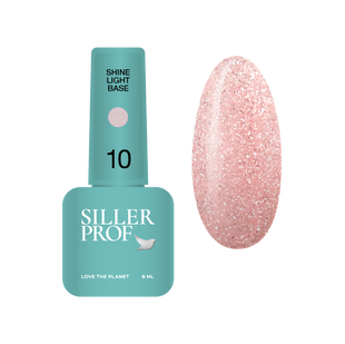 Siller Shine Light Base, 10, 8 мл &mdash; світловідбиваюча база для гель-лаку
