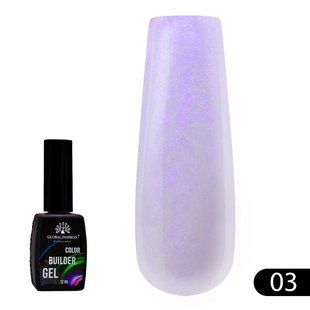 Global Fashion Color Builder Gel, 03, 12 мл &mdash; гель для нарощення нігтів