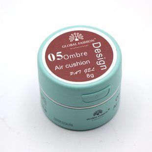 Global Fashion Air Cushion Ombre, 05, 8 г &mdash; гель-фарба кушон для дизайну нігтів