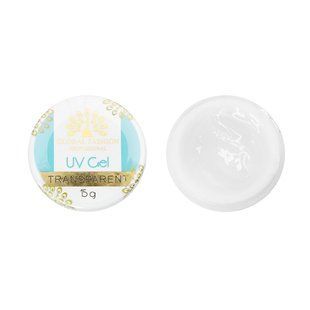 Global Fashion UV Gel, Transparent, 15 мл &mdash; гель для нарощення нігтів
