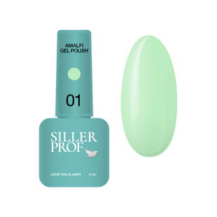 Siller gel polish, Amalfi, 01, 8 мл &mdash; гель-лак для нігтів