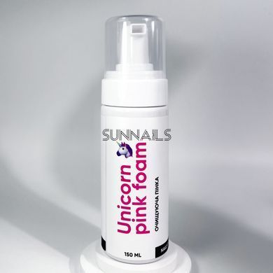 NAILSOFTHEDAY Unicorn Pink Foam, 150 мл &mdash; очищуюча рожева пінка