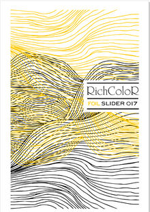 Слайдер-дизайн RichColor FOIL 17, фольгований