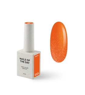 NAILSOFTHEDAY LIMITED gel polish Vitamin C, Color of the month January 2025, 10 мл &mdash; лімітований гель-лак для нігтів, січень 2025, вітамін С