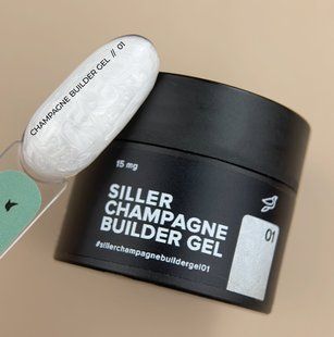 Siller Champagne gel 001, 15 мл