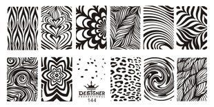 Пластина для стемпінгу Designer Professional №144