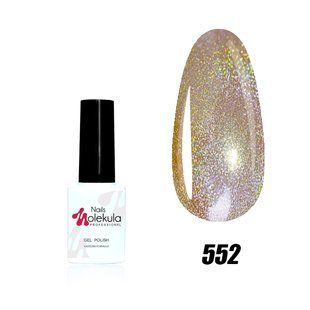 Nails Molekula Gel polish Holographic collection, 552, 6 мл &mdash; гель-лак для нігтів голографічний