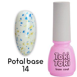 Toki-Toki Potal Base, 014, Bravery, 5 мл &mdash; база для гель-лаку з поталлю