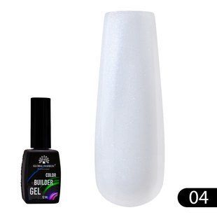 Global Fashion Color Builder Gel, 04, 12 мл &mdash; гель для нарощення нігтів