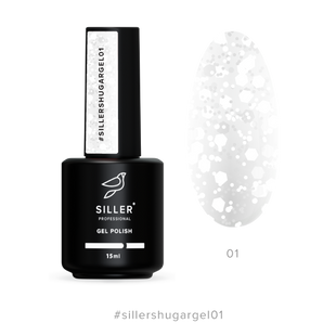 Siller Sugar gel, 01, 15 мл &mdash; гель для дизайну нігтів