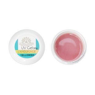 Global Fashion UV Gel, Yellowish, 30 мл &mdash; гель для нарощення нігтів