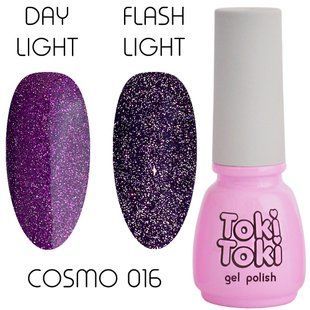 Toki-Toki Gel polish, Cosmo, 16, 5 мл &mdash; світловідбивний гель-лак для нігтів