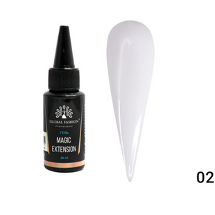Global Fashion Magic-Extension Gel, 02, 30 мл &mdash; камуфлюючий гель для укріплення нігтів