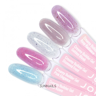 JOIA vegan Creamy Builder Gel, Diamond Frost, 15 мл — моделюючий гель для нігтів