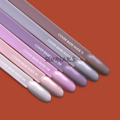NAILSOFTHEDAY Cover base nude 09, 10 мл &mdash; камуфлююча база для нігтів