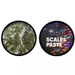 SAGA Scales paste, 04, 5 мл — рельєфна гель-паста для дизайну нігтів