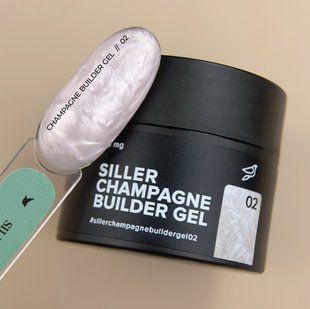 Siller Champagne gel 002, 15 мл