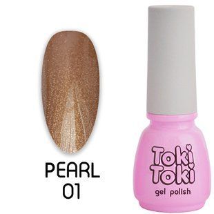Toki-Toki Gel polish, Pearl, 001, 5 мл &mdash; гель-лак для нігтів