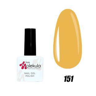 Nails Molekula Gel polish 151, 11 мл &mdash; гель-лак для нігтів, бурштиновий