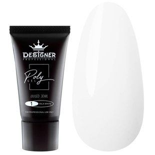Designer Professional полігель 01 Milk White, 30 мл