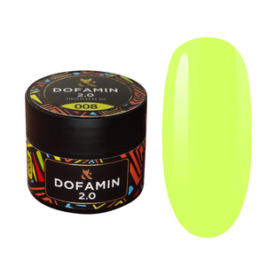F.O.X Base Dofamin 2.0, 008, 10 мл &mdash; кольорова база для гель-лаку