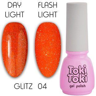 Toki-Toki Gel polish, Glitz, GZ04, 5 мл &mdash; гель-лак для нігтів