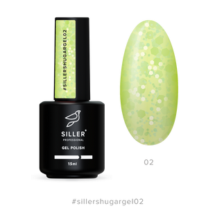 Siller Sugar gel, 02, 15 мл &mdash; гель для дизайну нігтів